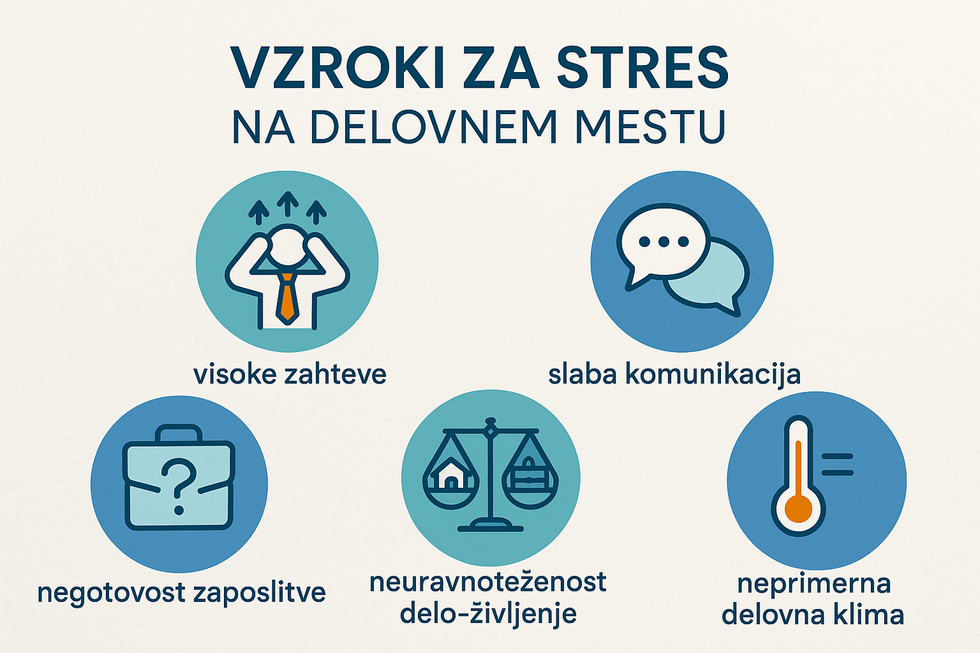 Kaj je stres na delovnem mestu