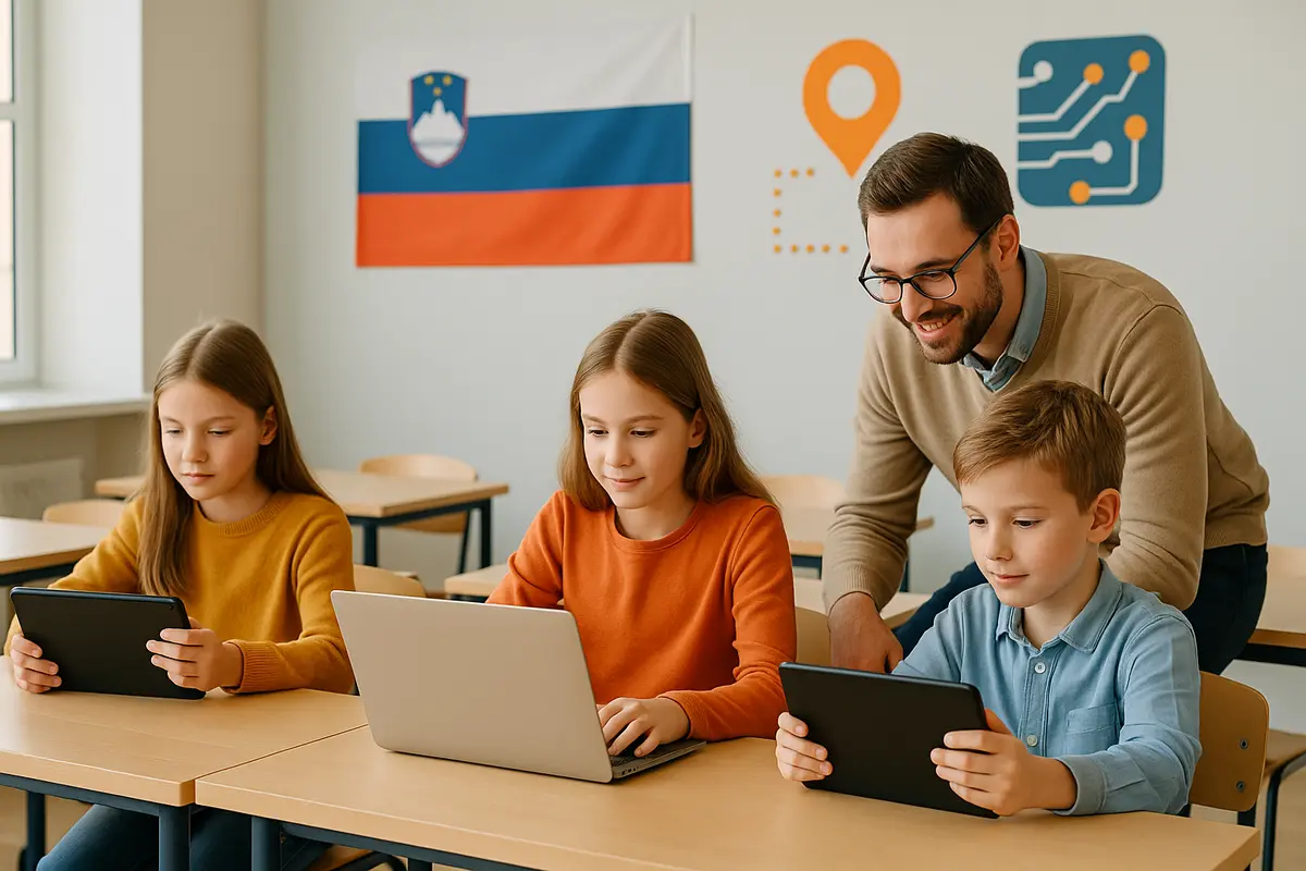 Učenje digitalnih veščin v šoli
