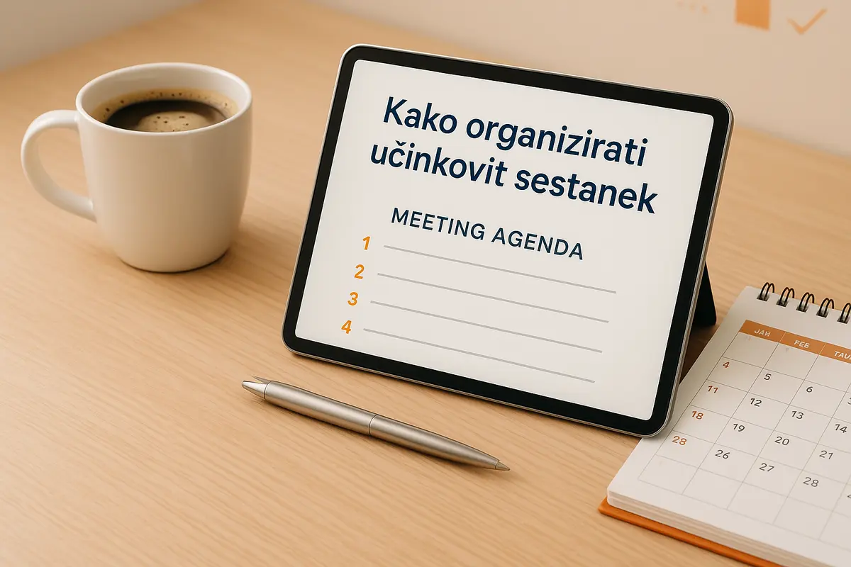 People having a meeting with focus and smiles